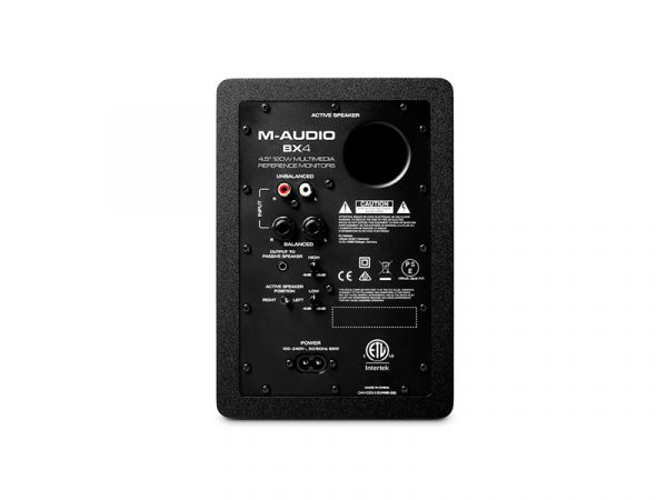 Студийные активные мониторы M-Audio BX4 — изображение 3