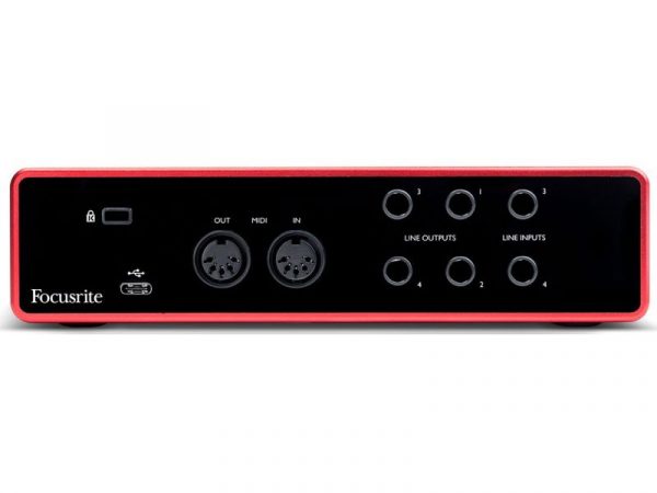 Звуковая карта FOCUSRITE Scarlett 4i4 3rd Gen — изображение 2