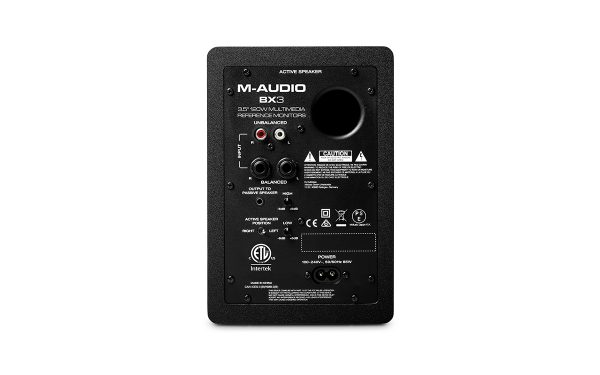 Студийные активные мониторы M-Audio BX3 — изображение 3