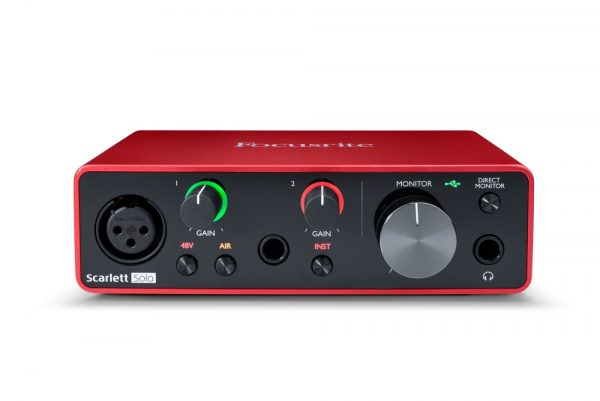 Звуковая карта FOCUSRITE Scarlett Solo 3rd Gen