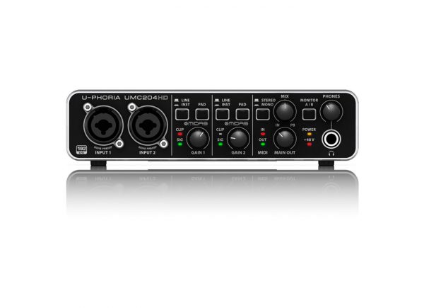 Звуковая карта Behringer U-Phoria UMC204 HD — изображение 2