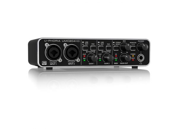 Звуковая карта Behringer U-Phoria UMC204 HD