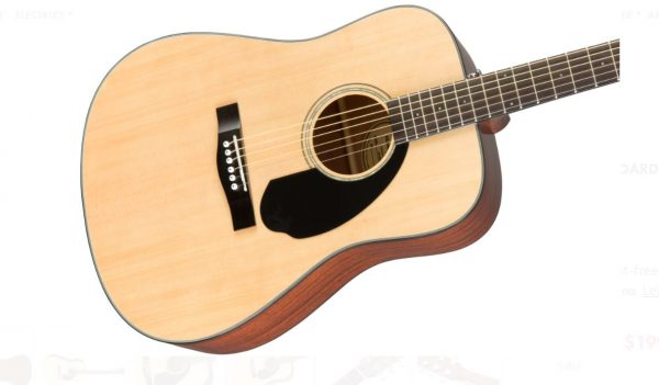 Акустическая Гитара Fender CD-60S NAT — изображение 2