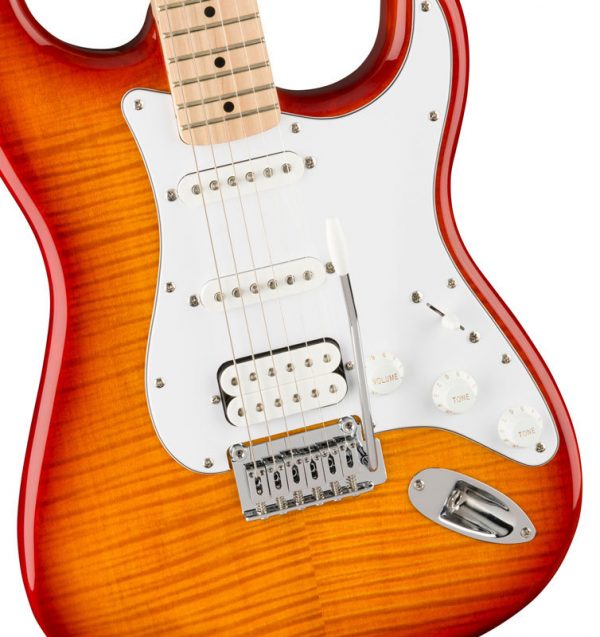 Электрогитара Affinity Series™ Stratocaster® FMT HSS, Maple Fingerboard, White Pickguard, Sienna Sun — изображение 3