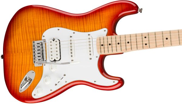 Электрогитара Affinity Series™ Stratocaster® FMT HSS, Maple Fingerboard, White Pickguard, Sienna Sun — изображение 2