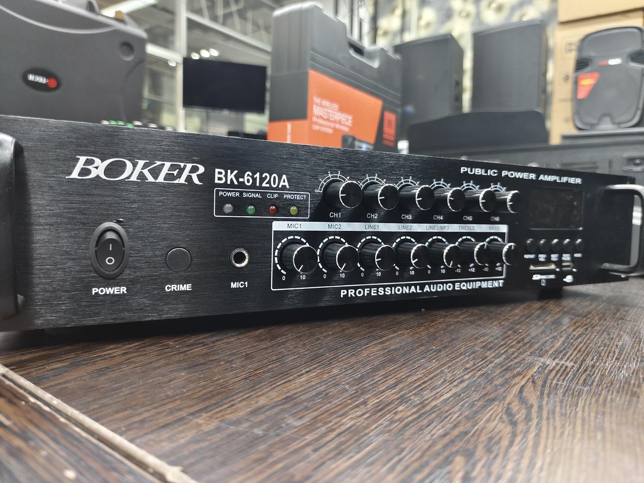 Трансляционный усилитель мощности Boker BK-6360A — изображение 3