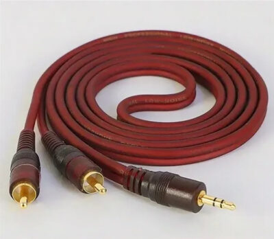 Сигнальный кабель AUX / Mini Jack 3,5 - 2 x RCA 10m