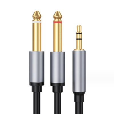 AUX кабель M&S 23T AUX / 3,5mm Mini Jack - 2 x Jack 6.3mm 3m