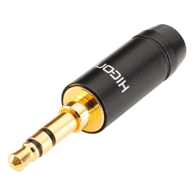 Разъем PRATT Mini Jack 3,5 чёрный (папа)