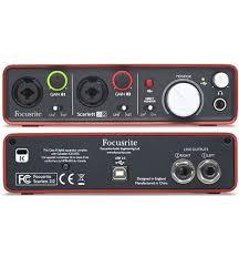 Звуковая карта Focusrite scarlett 2i2 3Gen