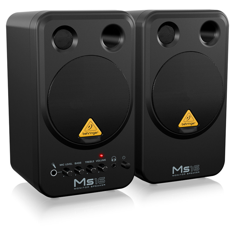 Студийные мониторы Behringer MS16 — изображение 3