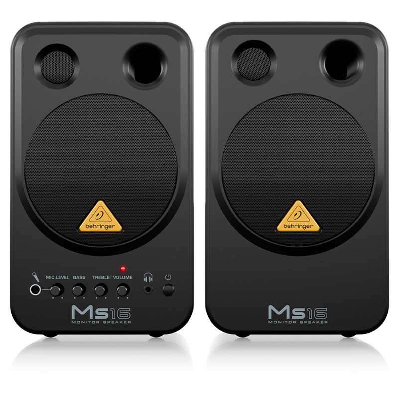 Студийные мониторы Behringer MS16 — изображение 4