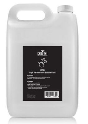 CHAUVET BF5X4 Жидкость для гениратора мыльных пузырей (5л)