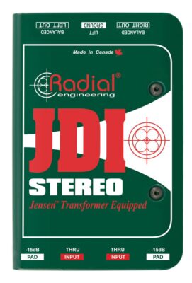 Пассивный стерео директ-бокс RADIAL JDI Stereo