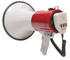 Power megaphone рупорный громкоговоритель