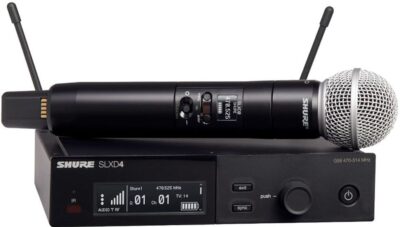 Цифровая радиосистема SLXD с ручным микрофоном SM58 SHURE SLXD24E/SM58-G59