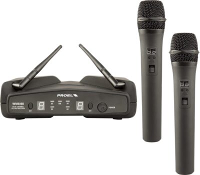 Радиосистема с двумя микрофонами PROEL WM600DM