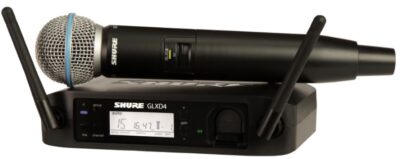 Цифровая радиосистема c ручным микрофоном BETA58 SHURE BETA58 GLXD24E/B58