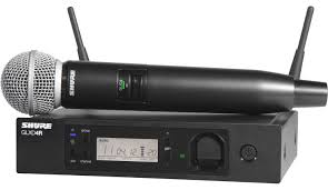 Цифровая радиосистема GLXD с ручным микрофоном SM58 SHURE GLXD24RE/SM58-Z2