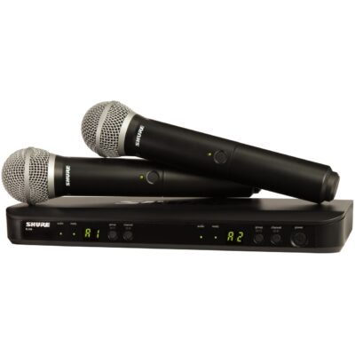 Радиосистема BLX с двумя ручными передатчиками PG58 SHURE BLX288E/PG58-Q25