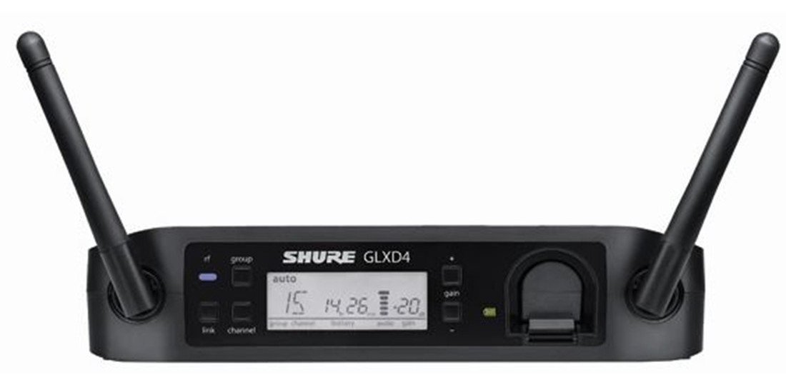Цифровая радиосистема GLX-D с ручным микрофоном SM58 SHURE GLXD24E/SM58-Z2 — изображение 4