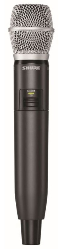 Цифровая радиосистема GLX-D с ручным микрофоном SM86 SHURE GLXD24E/SM86-Z2 — изображение 2