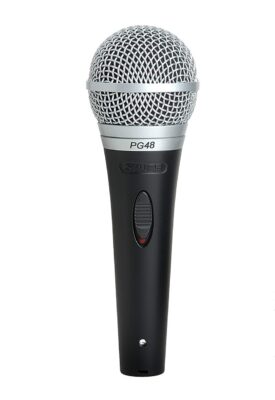 Кардиоидный динамический вокальный микрофон SHURE PG48-QTR-B