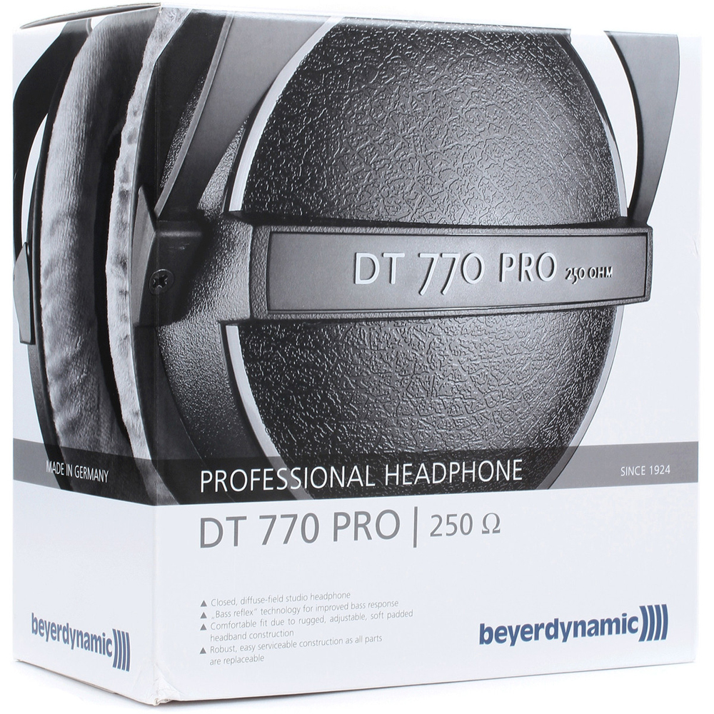 Закрытые наушники - Beyerdynamic DT770 PRO — изображение 8