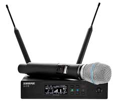 Цифровая вокальная радиосистема QLXD с ручным передатчиком BETA58 SHURE QLXD24E/B87A-H51