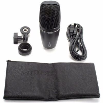 Кардиоидный конденсаторный вокальный микрофон SHURE PG27-USB