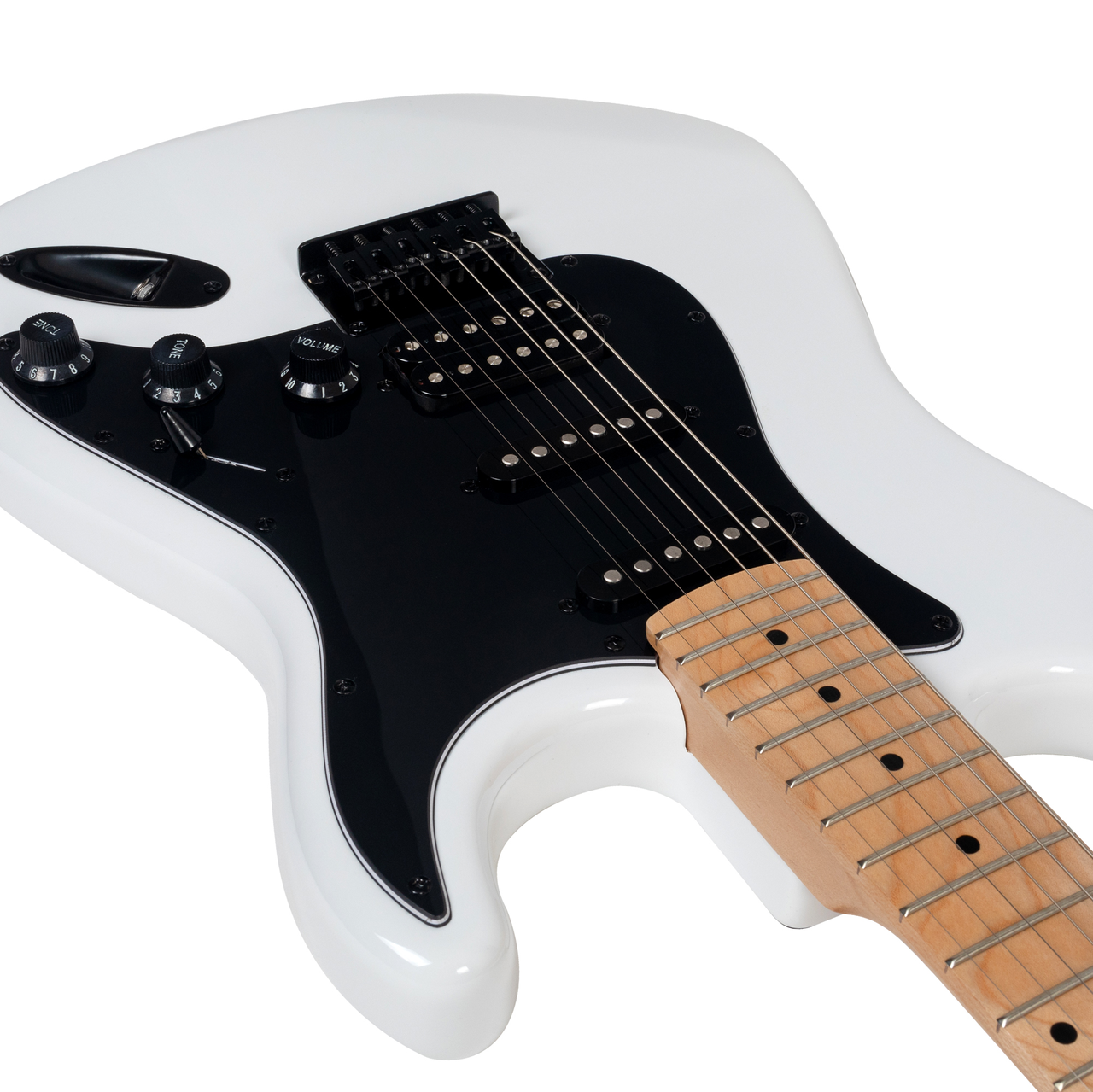Электрогитара ROCKDALE Stars Plus HT HSS Maple White — изображение 5