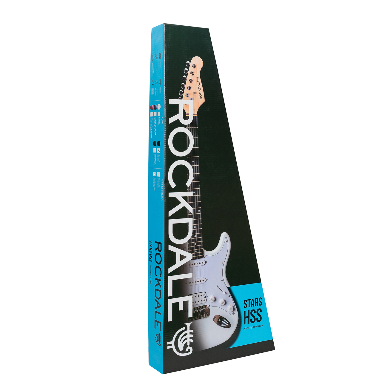 Электрогитара ROCKDALE Stars HT HSS White — изображение 8
