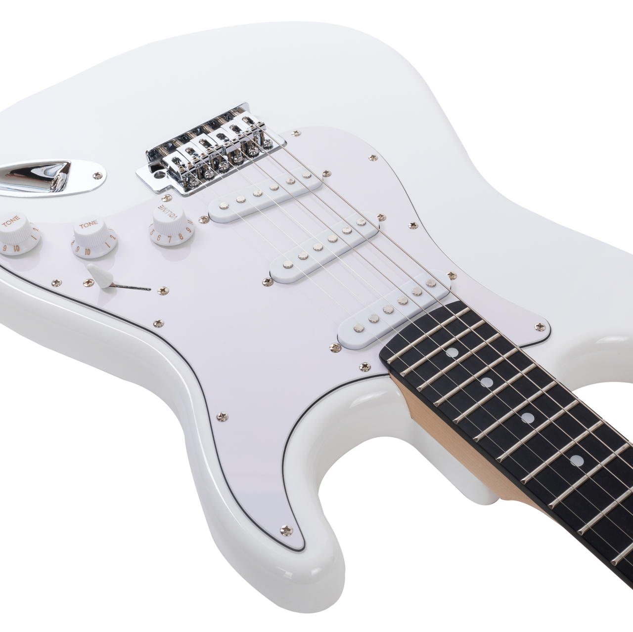 Электрогитара ROCKDALE Stars SSS White — изображение 6