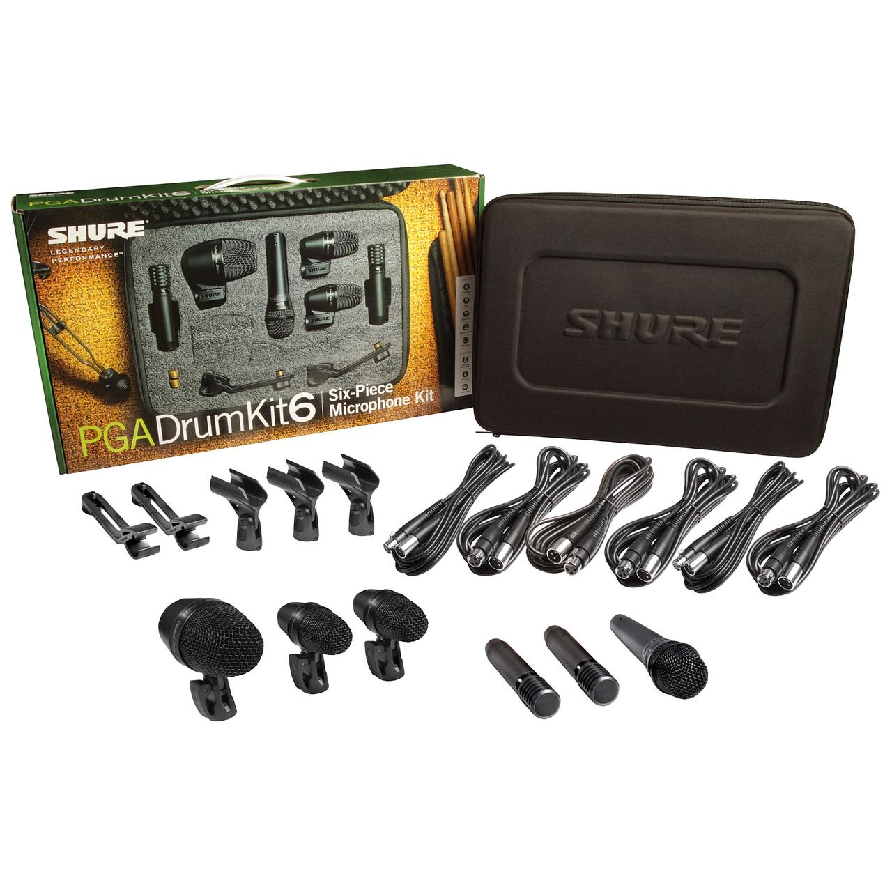 Комплект микрофонов для ударных Shure PGADRUMKIT6 — изображение 2