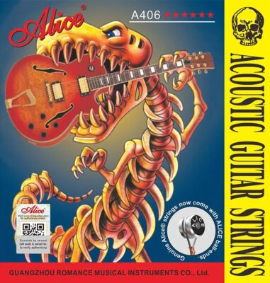 Струны для акустической гитары Alice A406-L