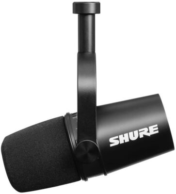 Микрофон для подкастов SHURE MV7-K