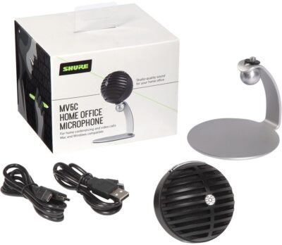 Цифровой конденсаторный микрофон SHURE MV5C-USB