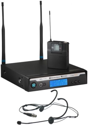 Микрофонная радиосистема с поясным передатчиком и головным микрофоном ELECTRO-VOICE R300-E/A