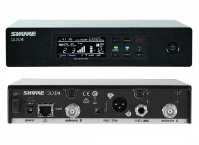 Цифровой приемник беспроводной системы серии QLXD SHURE QLXD4E=-G51