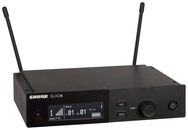 Приёмник беспроводной цифровой SHURE SLXD4E=-G59 — изображение 3