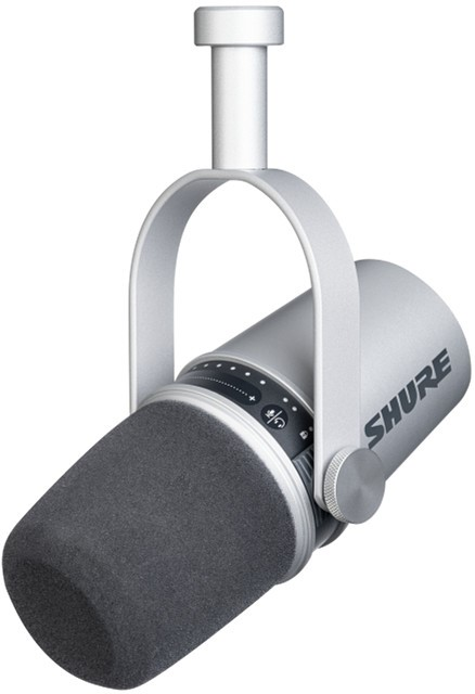 Динамический студийный микрофон для подкастов и радиовещания SHURE MV7-S — изображение 4