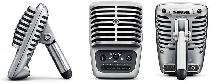 Конденсаторный USB-микрофон SHURE MV51/A