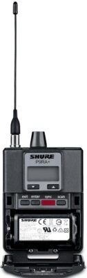 Поясной приемник мониторной системы SHURE P9RA+=-G7E