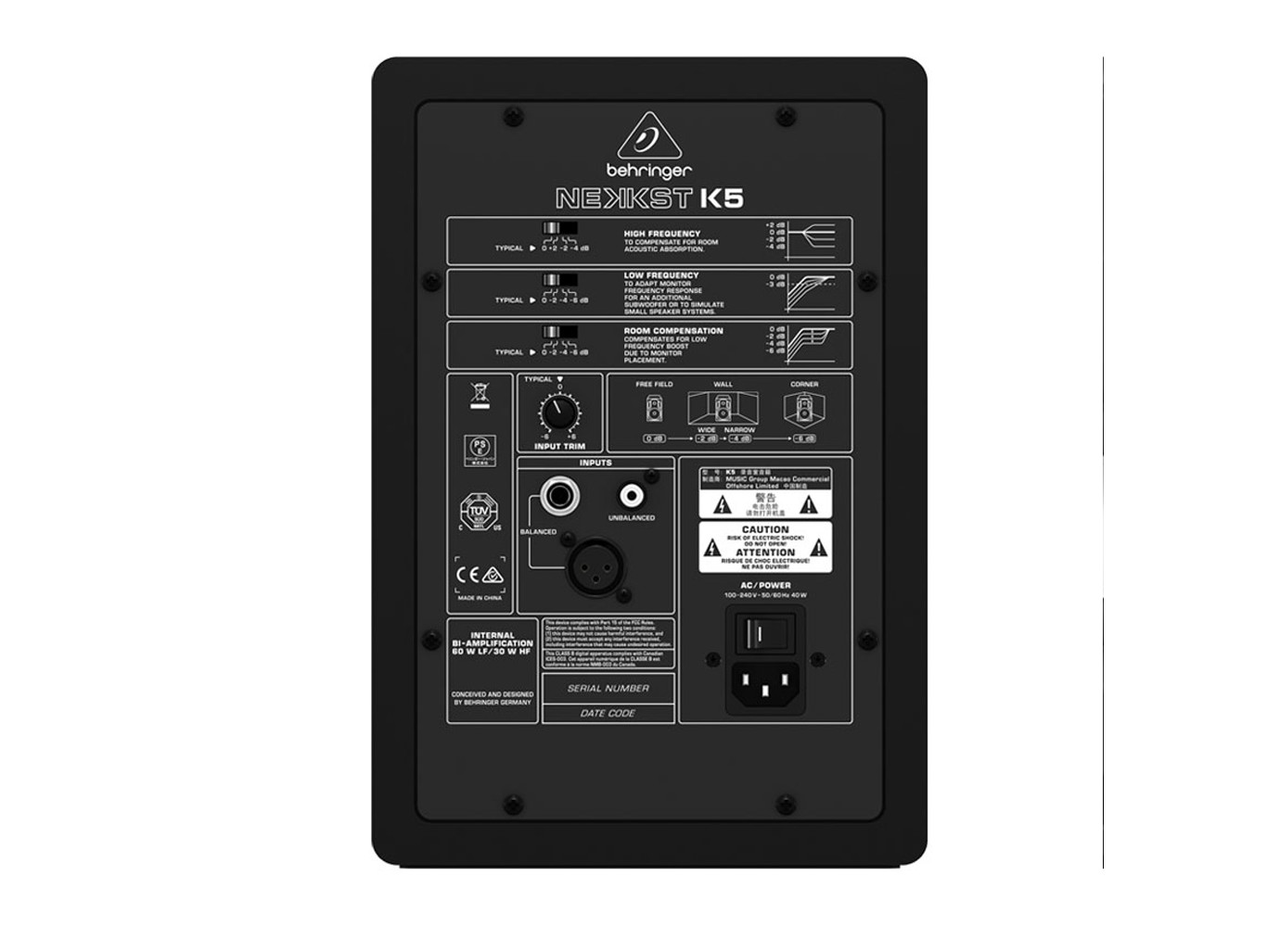 Студийные мониторы Behringer NEKKST K5 — изображение 2