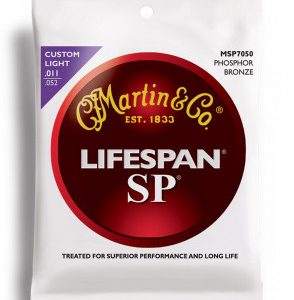 Струны для акустической гитары 11-52 Martin MSP7050 Lifespan SP Phosphor Bronze Custom Light