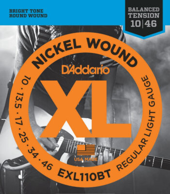 Струны D`ADDARIO EXL110BT NICKEL WOUND BALANCED TENSION REGULAR LIGHT 10-46