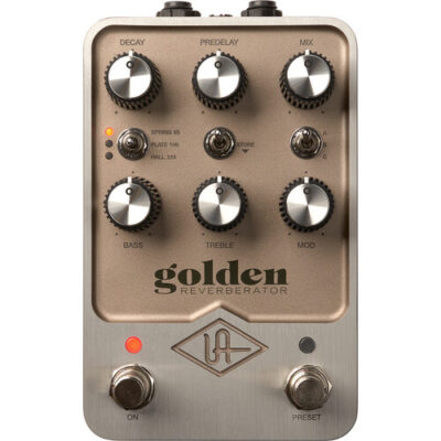 Гитарная педаль эффекта реверберации Universal Audio Devices (UAD) GPM-GOLD