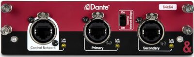 Модуль DANTE для портов I/O Allen & Heath M-DL-DANT64-AX