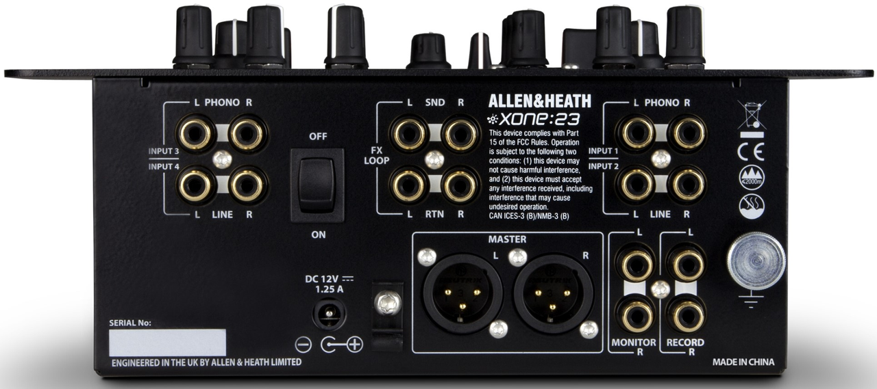 Профессиональный двухканальный DJ-микшер Allen & Heath XONE:23 — изображение 2