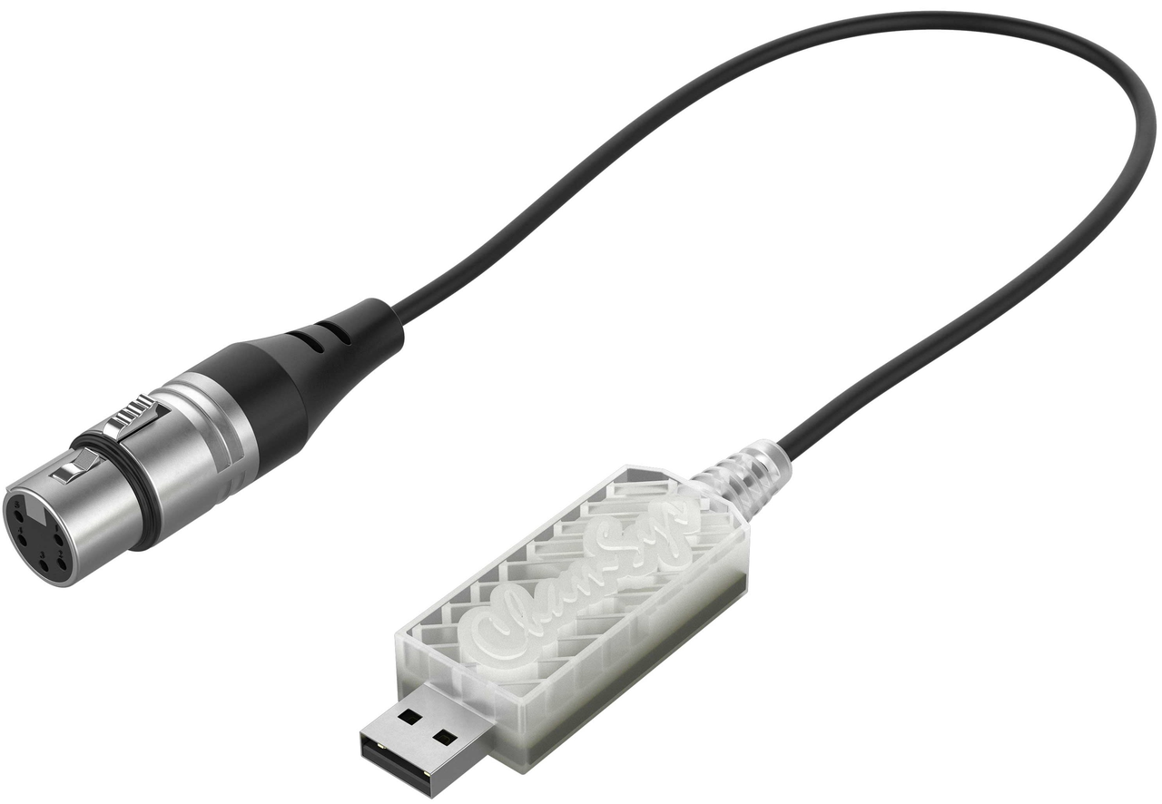 Компьтерный интерфейс для управления световыми приборами по протоколу DMX512 ChamSys 300-048